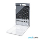 Beta 420D/SP8 | set van 8 spiraalboren met cilindrische  - 004200200