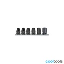 Beta 720FTX/SB | 6-delige set slagdoppen voor Torx® schro - 007200450