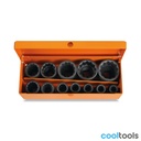 Beta 720B/C12 | Set van 12 slagdoppen twaalfkant - 007201912