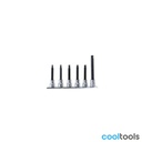 Beta 910BP/SB6L | 6-Delige set inbusdoppen met kogelkop - 009100596