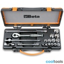 Beta 910AS/MBM-C18 | Doppendoos met 13 twaalfkant dopsleutels - 009100926