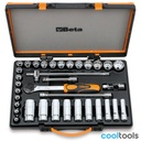 Beta 920B/C30Q | Doppendoos met 30 twaalfkant dopsleutels - 009200975