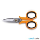 Beta 1128BMX | Elektriciens schaar rechte roestvrijstal - 011280051