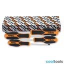 Beta 1229PZ/S4 | Set van 4 schroevendraaiers voor kruisko - 012290204