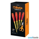 Beta 1233MQF/D4-FX | Set van vier slanke schroevendraaiers me - 012330905