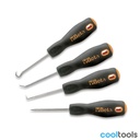 Beta 1687/S4 | 4-delige set monteurs precisiehaken (art - 016870150