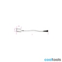 Beta 1715FL/A | Inspectiespiegel verchroomd metalen gree - 017150110