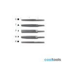 Beta 1718D6/... | 6” basterd vijlen - 017180121