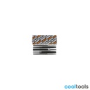 Beta 1718D6/S5 | set van 5 bastaardvijlen (art. 1718D6) - 017180130