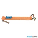 Robur 8182SSP/BHN | kort deel met dubbele haken en moer - 081820916