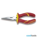 Beta 1166MQ Telefoontangen met lange halfronde bekken verchroo