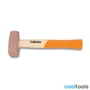 Beta 1385 Hamers met koperen kop en houten handvat