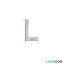 Beta 1666 Precisie winkelhaak vervaardigd uit roestvast staa