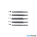 Beta 1718D8/... 8” basterd vijlen