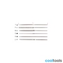 Beta 1720D/... Diamant naaldvijlen korrel D126