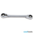 Beta 195P Ringratelsleutels twaalfklant met 15° gebogen uite