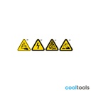 Beta 7109A Aluminium waarschuwings tekens