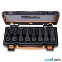 Beta 720ME/C8 8-delig set slagdoppen voor inbusschroeven