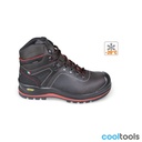 Beta 7294HMC Gevette volnerf leren enkelschoen