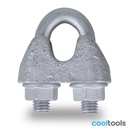 Robur 8016U2 staalkabelklemmen lichaam van smeedbaar gietijzer