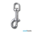 Robur 8264 Wartels met musketon haak Roestvaststaal AISI 316