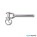 Robur 8285 Gaffel terminals Roestvaststaal AISI 316