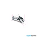 Beta 910B/SN Twaalfkant dop met cardangewricht