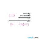 Beta 920AN 1/2” verlengstukken