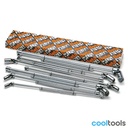 Beta 952/S 7-delige set T-sleutels met cardangewricht en zesk