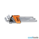 Beta 96BPA/SC9 9-delig set haakse stiftsleutels