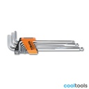 Beta 96LBP/SC9 9-delig set haakse stiftsleutels