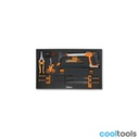 Beta M284 Zachte inlegbak met vijlen en snijgereedschap