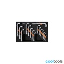 Beta M75 Soepele voorgevormde inzetbakken met assortiment g