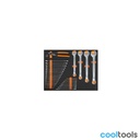 Beta MB12 Zachte foam inlegbak met ringsteeksleutels en wate