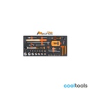 Beta MC20MH EVA-foam inlegmodule met 1/4" en 1/2" aansluitinge