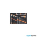 Beta MM11 Zachte foam inlegbak met ringsteeksleutels