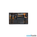 Beta T284 Harde inlegbak met vijlen en snijgereedschap