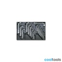 Beta T75 Voorgevormde kunststof inzetbakken T75 leeg