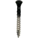 Woodies Ultimate potdekselschroef 5.0mm potdeksel rvs 410 RAL9005 (gitzwart)