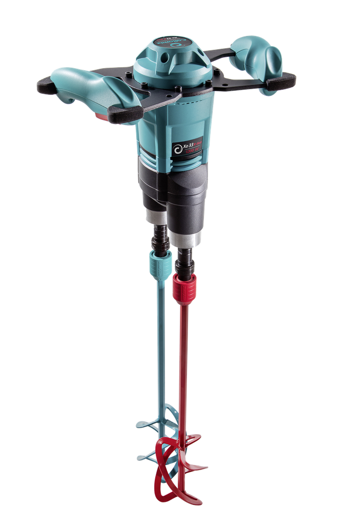 Collomix Handmenger Xo 33 R duo, 1200 watt, 230 volt, -370 tpm, incl. mengstaven MKD 120 HF