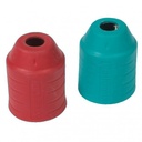 Collomix Set Beschermhulzen rood / turquoise voor Xo-duo