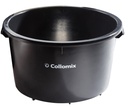 Collomix Speciale mortelemmer, 65 liter, voor AOX-S, POX-S, XM2-650, zwart, niet-scheurende grepen